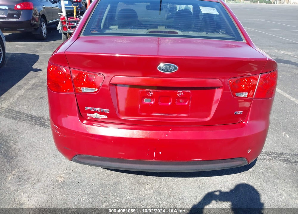 2010 KIA FORTE EX VIN: KNAFU4A27A5873543
