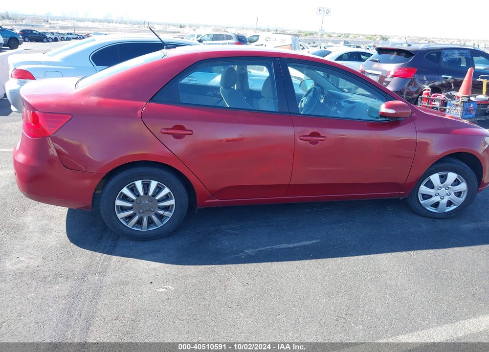2010 KIA FORTE EX VIN: KNAFU4A27A5873543