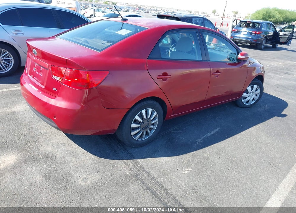 2010 KIA FORTE EX VIN: KNAFU4A27A5873543