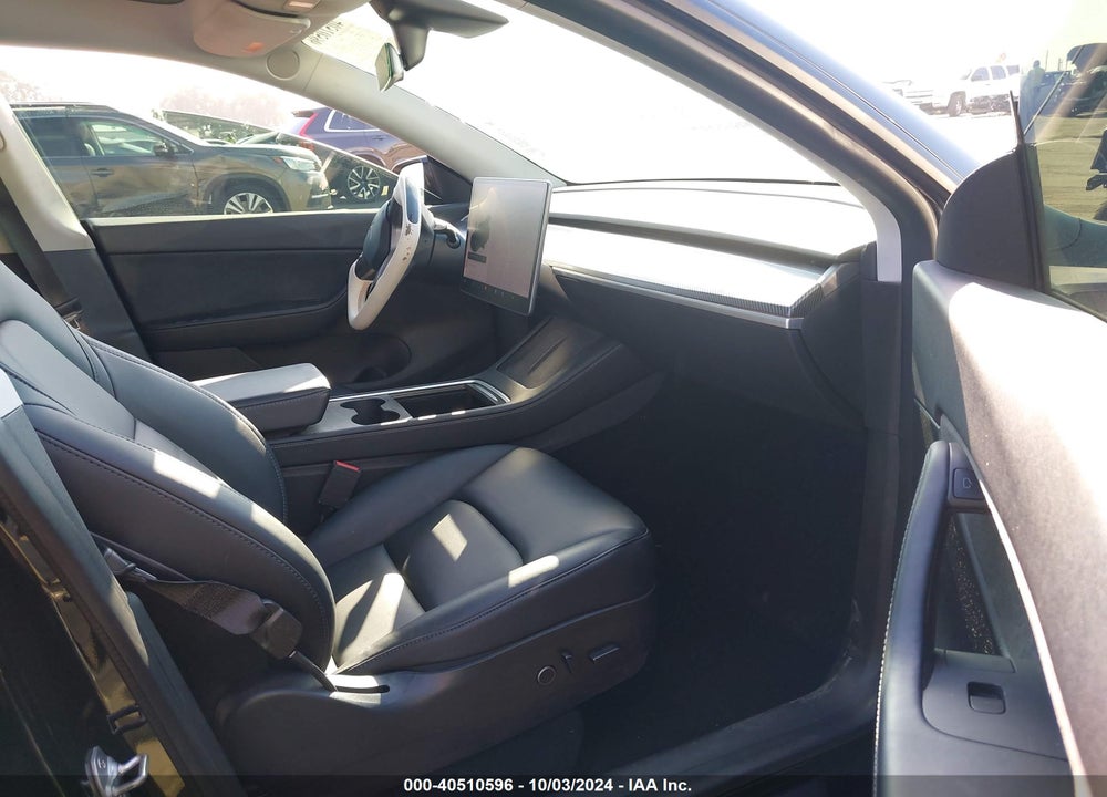 2021 TESLA MODEL Y LONG RANGE DUAL MOTOR ALL-WHEEL DRIVE VIN: 5YJYGDEE1MF142665