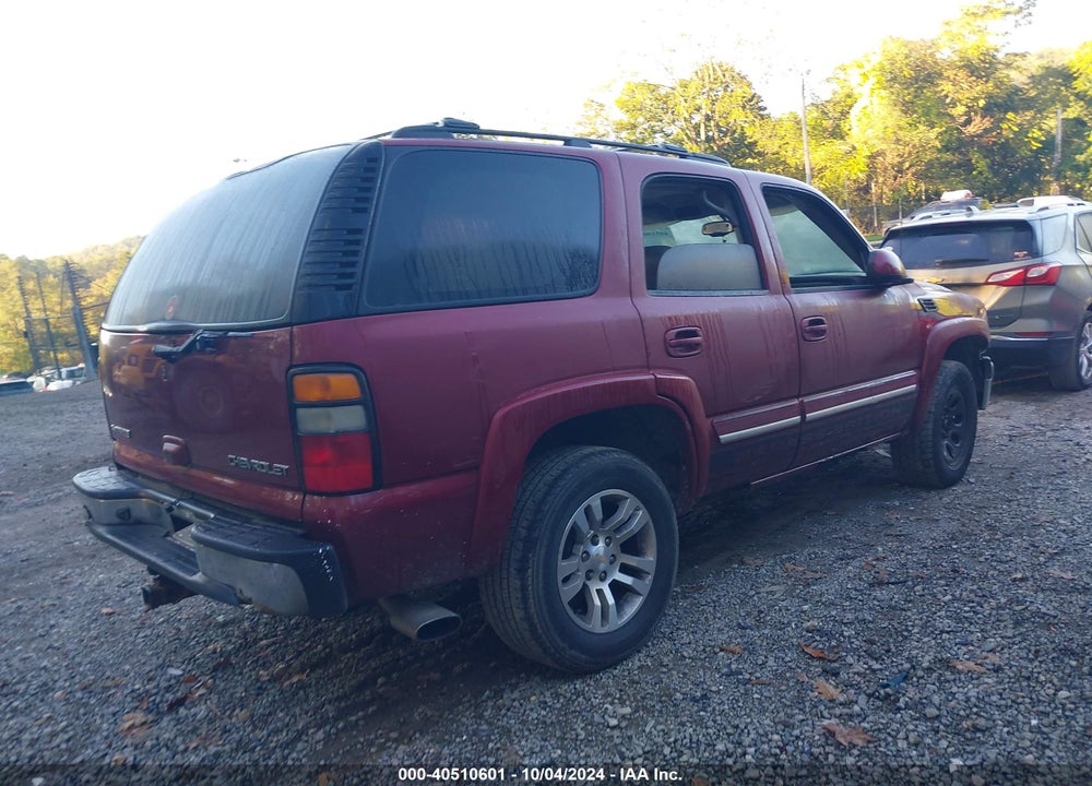 2005 CHEVROLET TAHOE LS VIN: 1GNEK13T35J238929