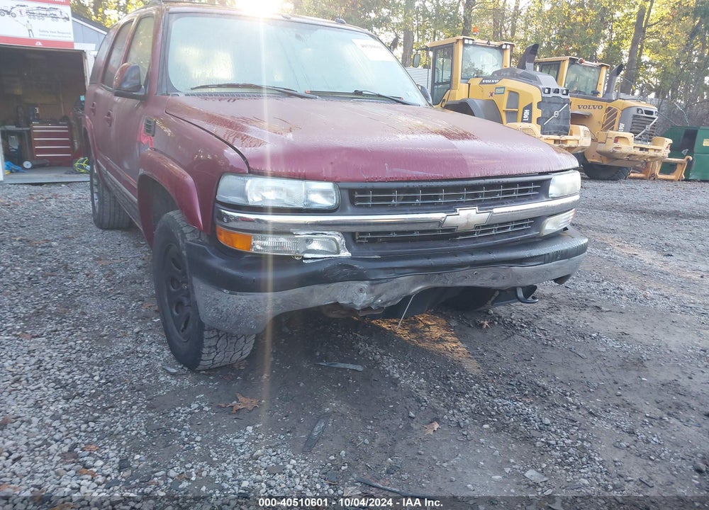 2005 CHEVROLET TAHOE LS VIN: 1GNEK13T35J238929