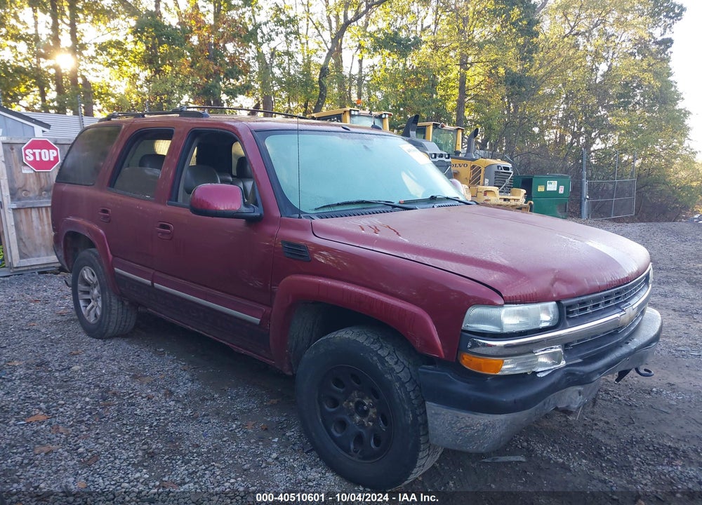2005 CHEVROLET TAHOE LS VIN: 1GNEK13T35J238929