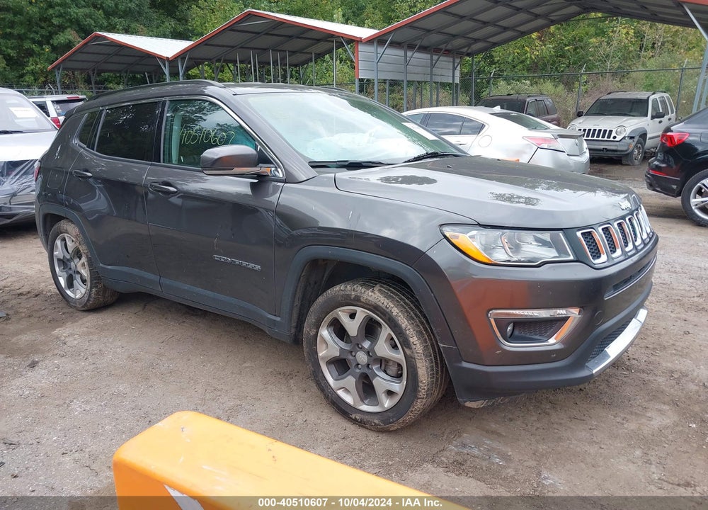2019 JEEP COMPASS LIMITED 4X4 VIN: 3C4NJDCB1KT620871