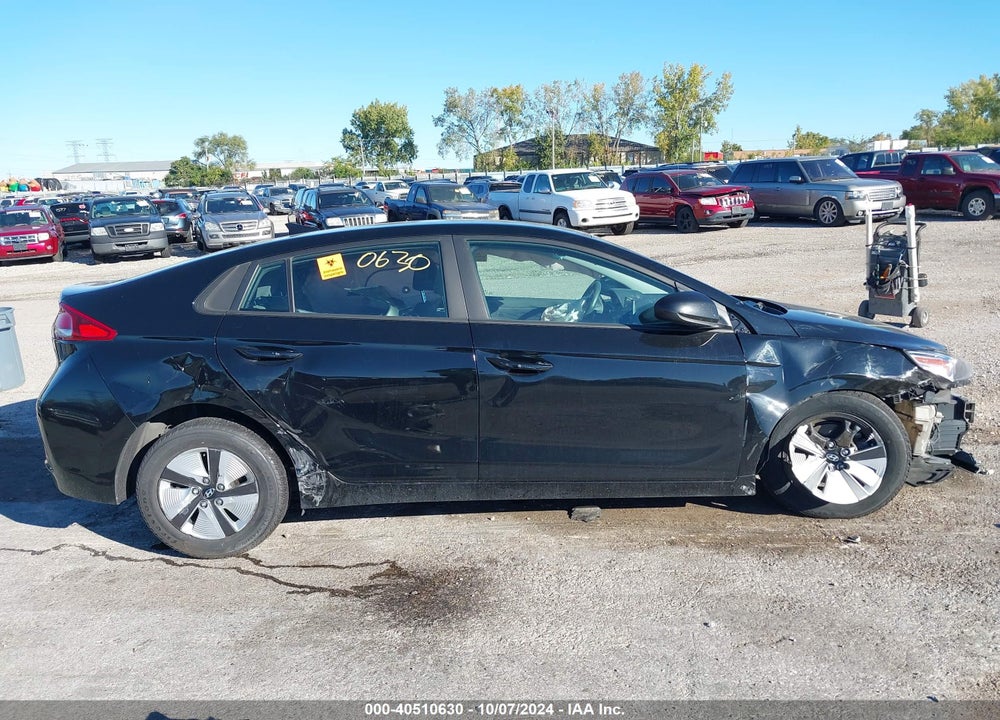 2022 HYUNDAI IONIQ HYBRID BLUE VIN: KMHC65LC7NU279683