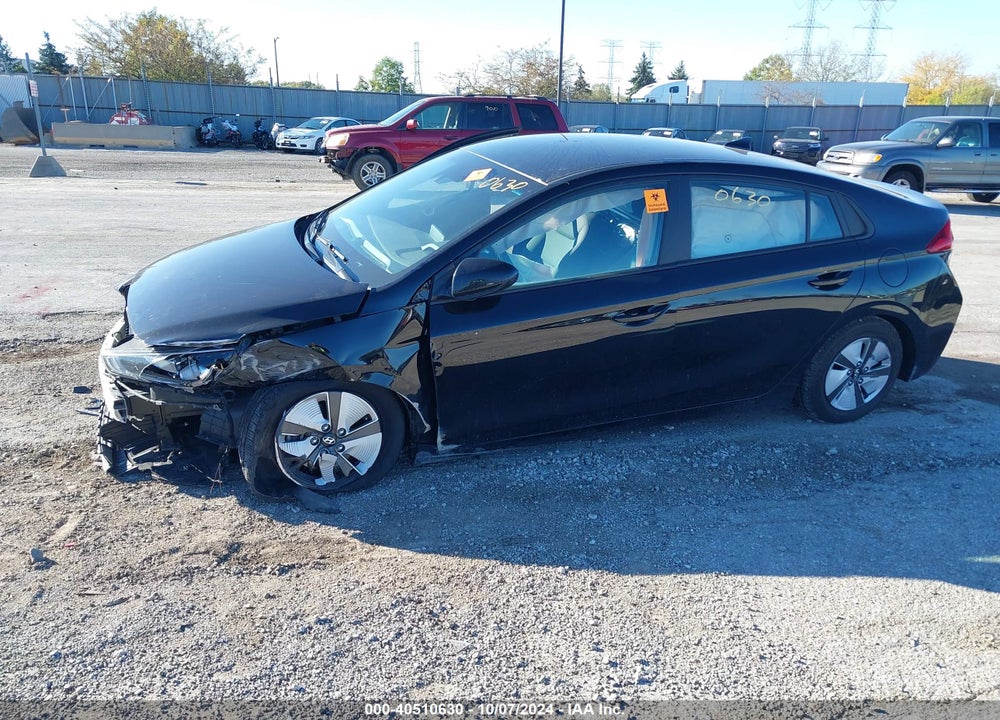 2022 HYUNDAI IONIQ HYBRID BLUE VIN: KMHC65LC7NU279683