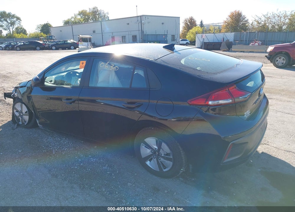 2022 HYUNDAI IONIQ HYBRID BLUE VIN: KMHC65LC7NU279683