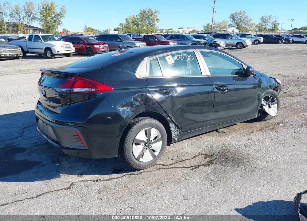 2022 HYUNDAI IONIQ HYBRID BLUE VIN: KMHC65LC7NU279683