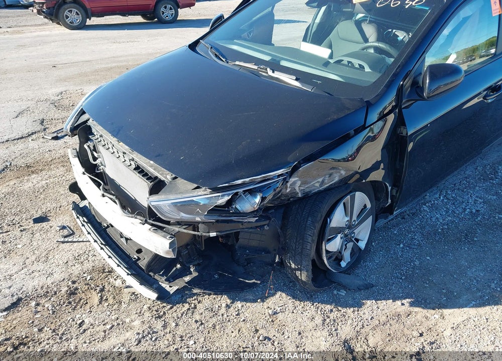 2022 HYUNDAI IONIQ HYBRID BLUE VIN: KMHC65LC7NU279683