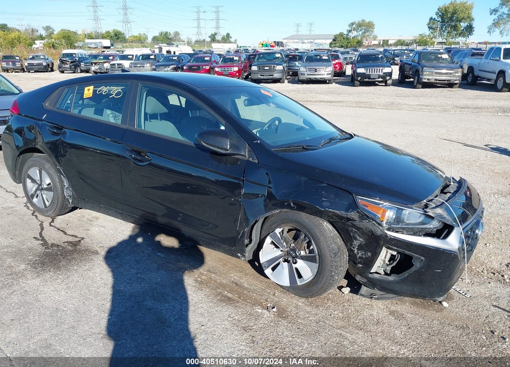 2022 HYUNDAI IONIQ HYBRID BLUE VIN: KMHC65LC7NU279683