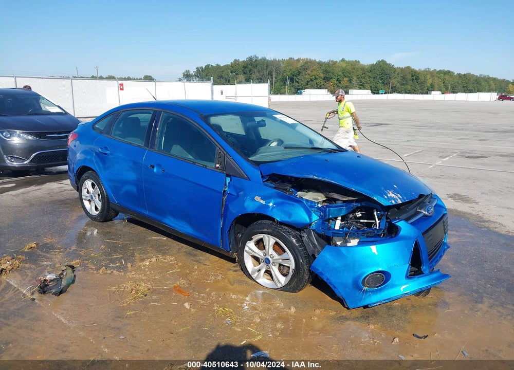 2013 FORD FOCUS SE VIN: 1FADP3F21DL105308