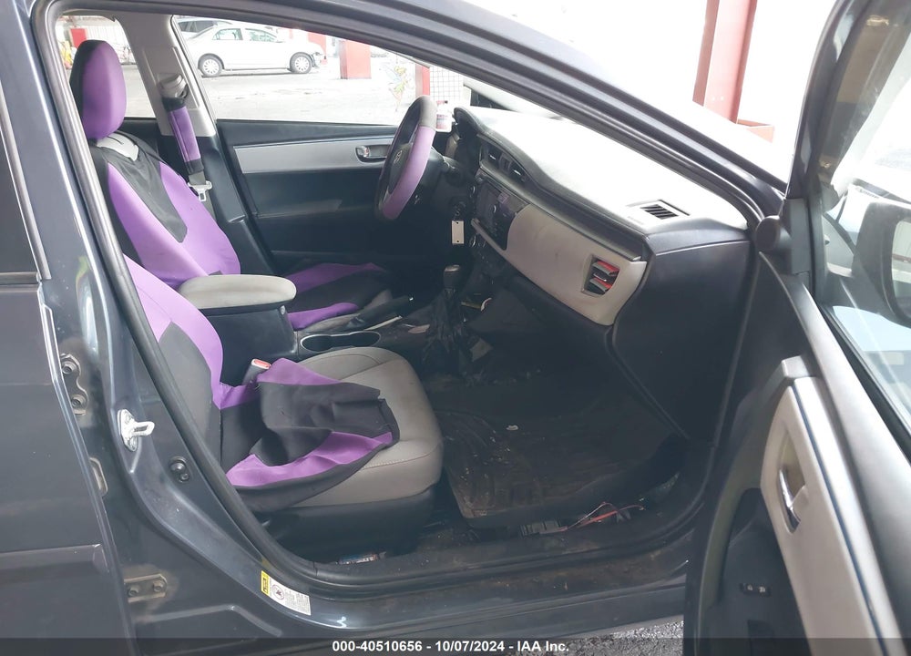 2014 TOYOTA COROLLA LE VIN: 2T1BURHE7EC102989