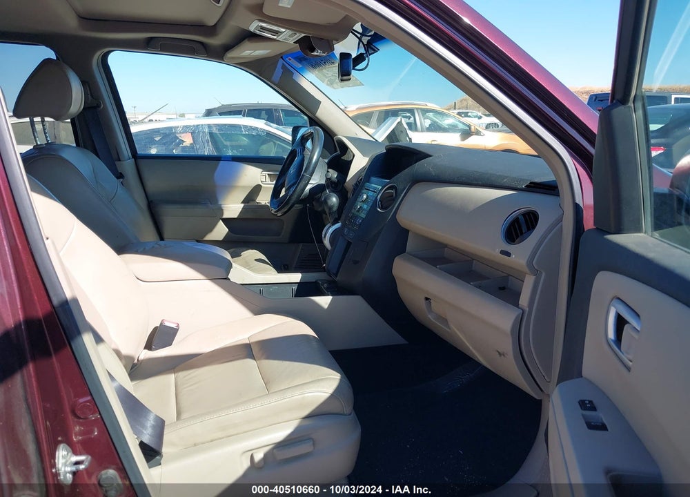 2009 HONDA PILOT EX-L VIN: 5FNYF48589B028636