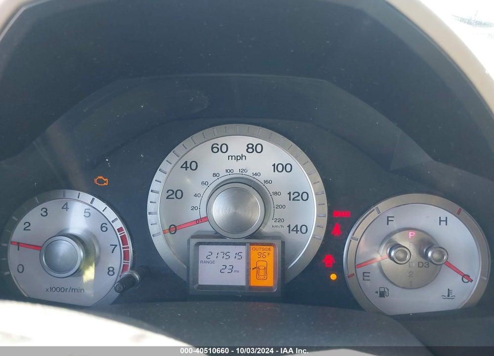 2009 HONDA PILOT EX-L VIN: 5FNYF48589B028636