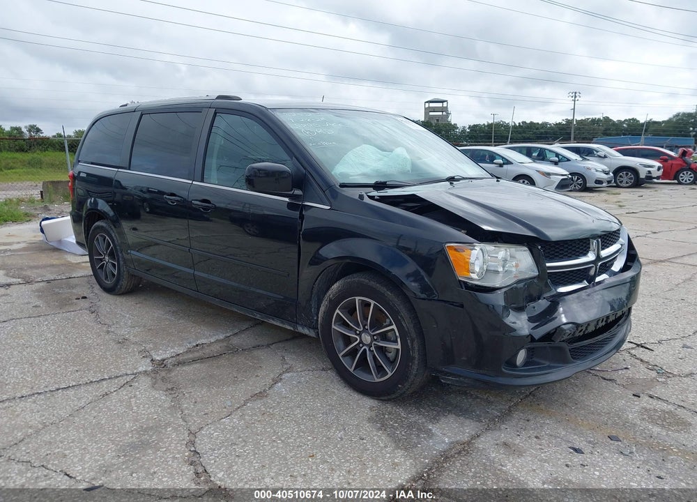 2017 DODGE GRAND CARAVAN SXT VIN: 2C4RDGCG4HR806647