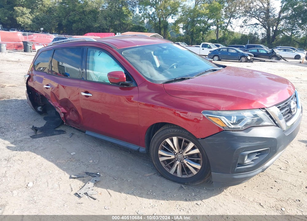 2018 NISSAN PATHFINDER SV VIN: 5N1DR2MM4JC633208