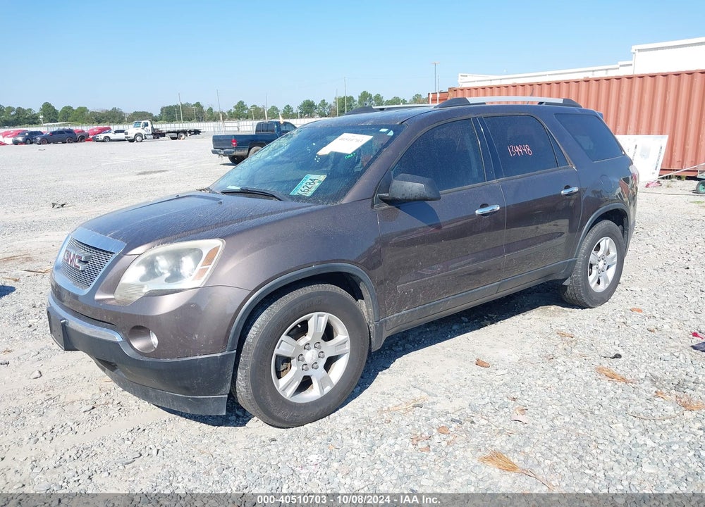 2012 GMC ACADIA SL VIN: 1GKKRNED6CJ174178