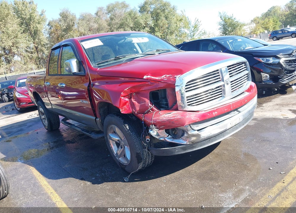 2008 DODGE RAM 1500 SLT VIN: 1D7HA18N98J187921