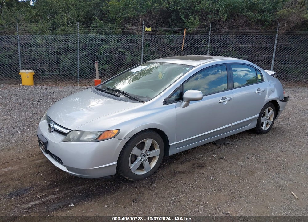 2008 HONDA CIVIC EX VIN: 2HGFA16848H507986