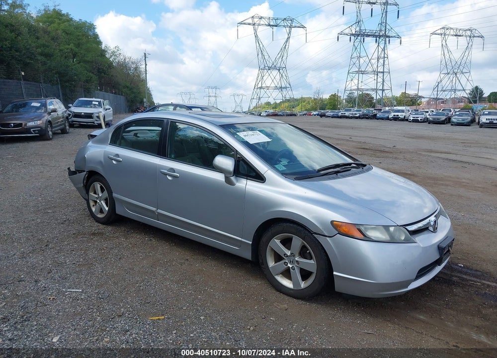 2008 HONDA CIVIC EX VIN: 2HGFA16848H507986