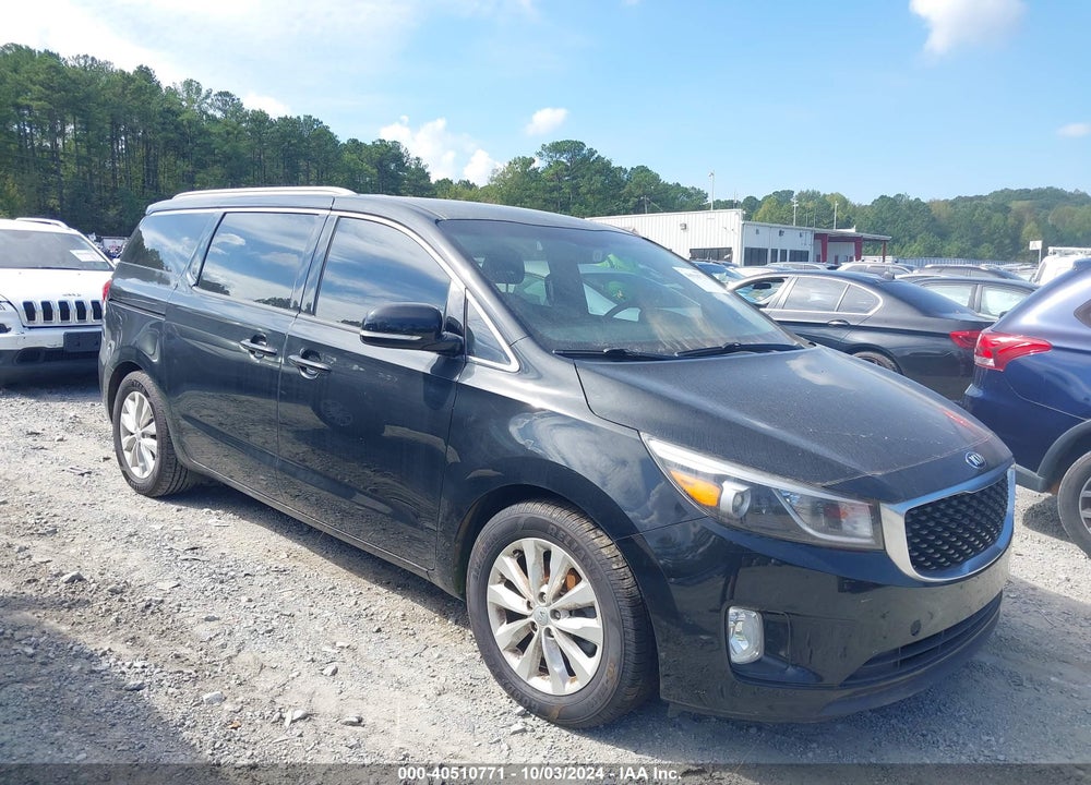 2016 KIA SEDONA EX VIN: KNDMC5C14G6155393