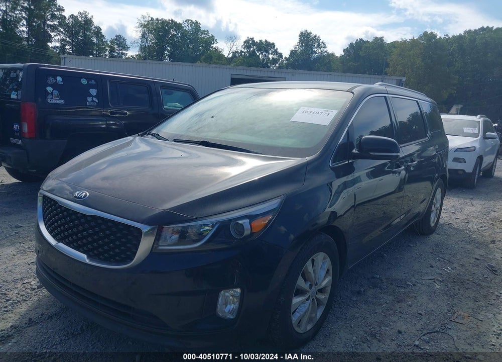 2016 KIA SEDONA EX VIN: KNDMC5C14G6155393