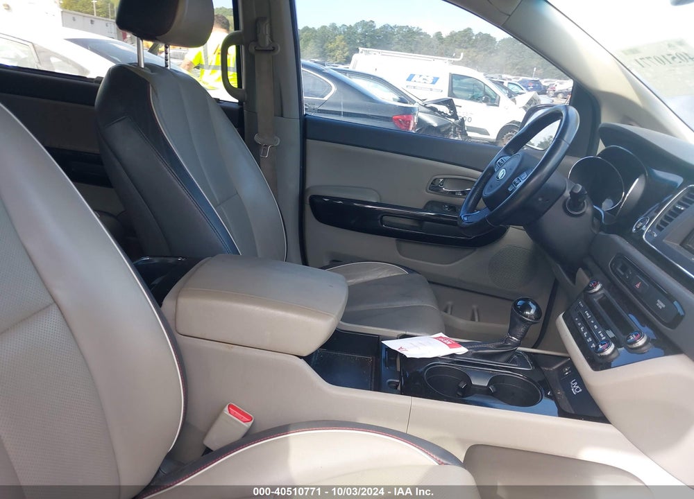 2016 KIA SEDONA EX VIN: KNDMC5C14G6155393