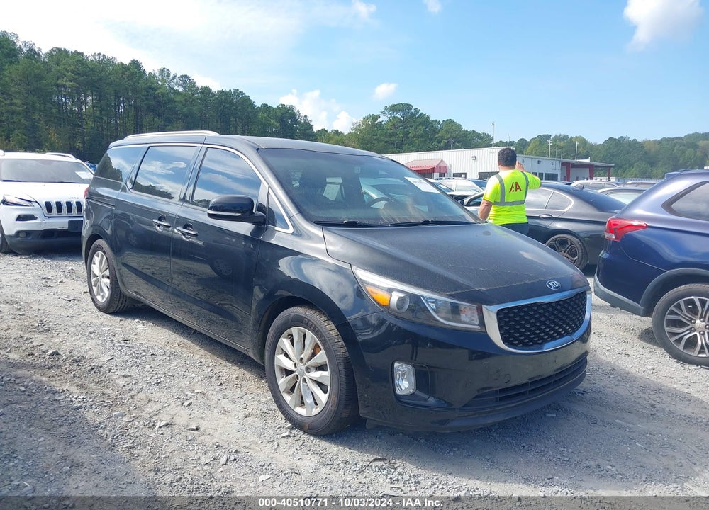2016 KIA SEDONA EX VIN: KNDMC5C14G6155393