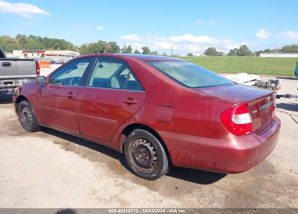 2003 TOYOTA CAMRY LE VIN: 4T1BE32K93U178539