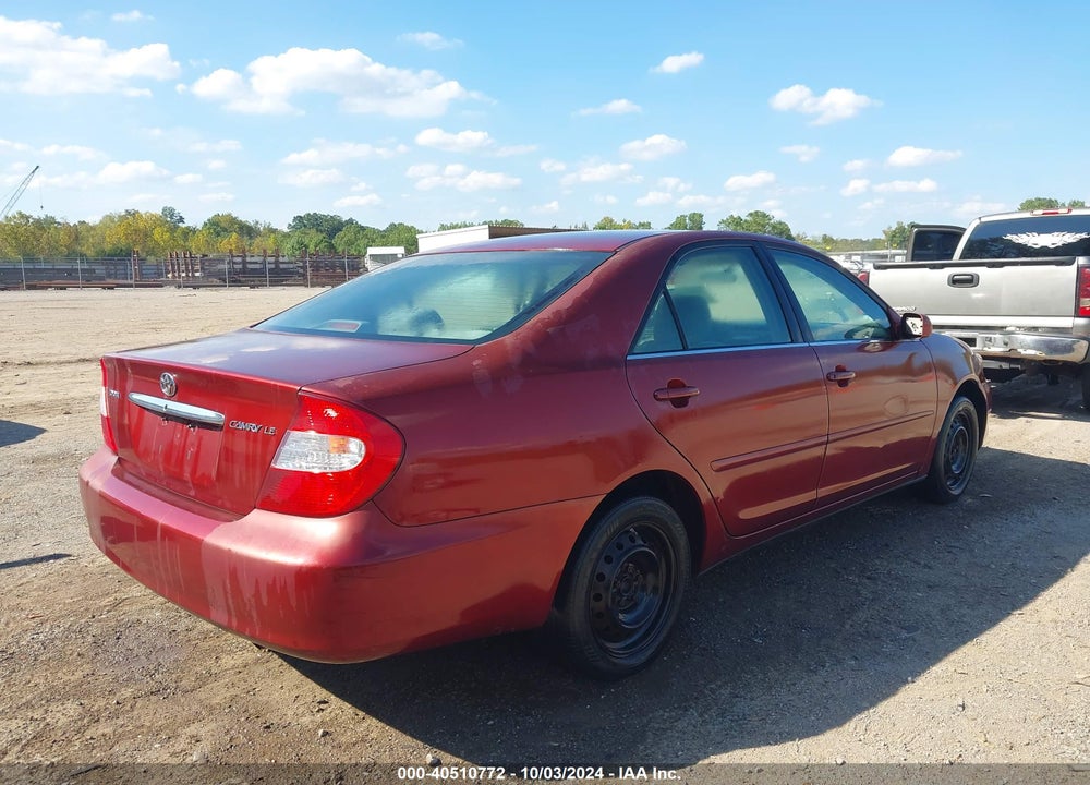 2003 TOYOTA CAMRY LE VIN: 4T1BE32K93U178539