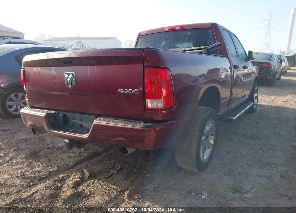 2017 RAM 1500 EXPRESS 4X4 6'4 BOX VIN: 1C6RR7FTXHS655944