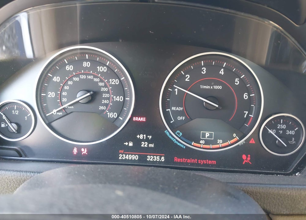 2016 BMW 328I VIN: WBA8E9G58GNT42817