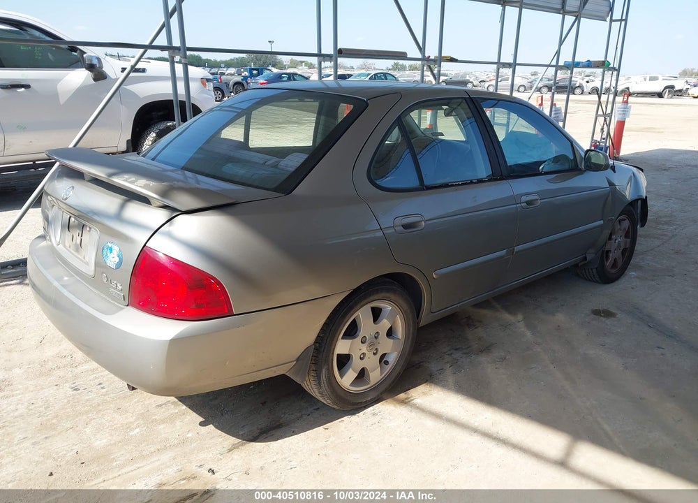 2006 NISSAN SENTRA 1.8S VIN: 3N1CB51D16L543975