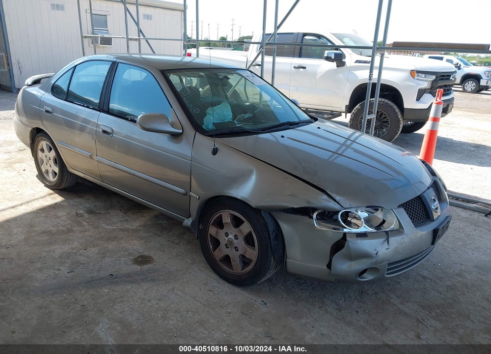 2006 NISSAN SENTRA 1.8S VIN: 3N1CB51D16L543975