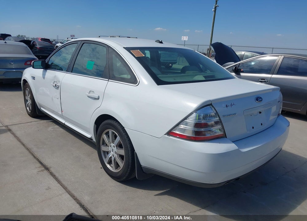 2008 FORD TAURUS SEL VIN: 1FAHP24W68G154844