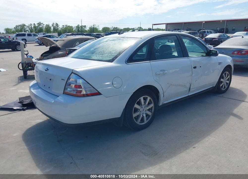 2008 FORD TAURUS SEL VIN: 1FAHP24W68G154844