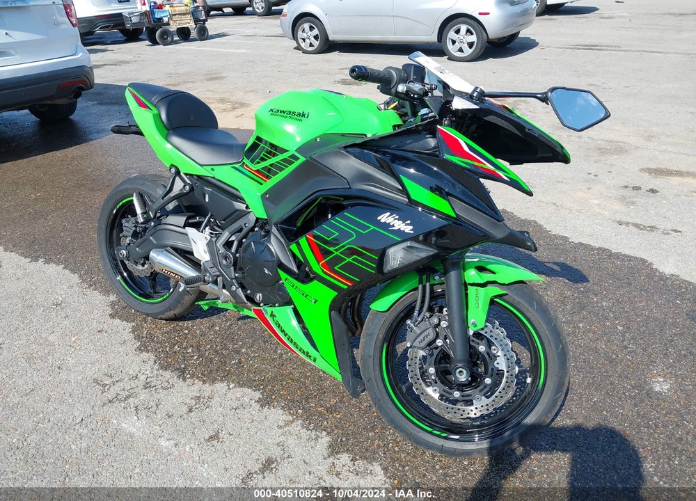 2024 KAWASAKI EX650 P VIN: ML5EXEP14RDAC4412