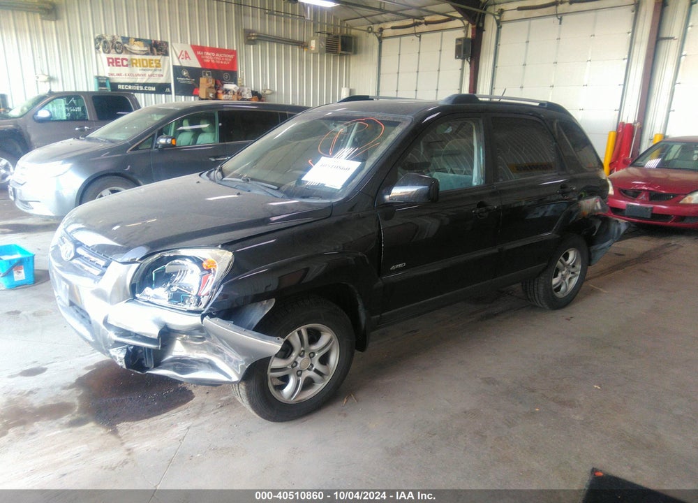 2008 KIA SPORTAGE EX V6 VIN: KNDJE723987454109