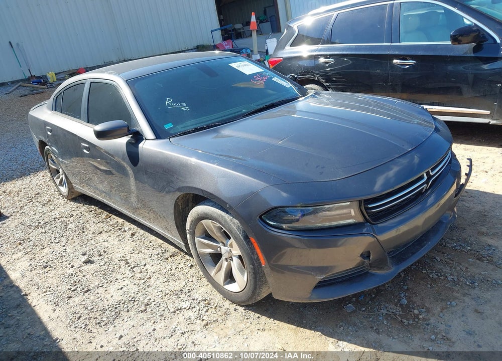 2015 DODGE CHARGER SE VIN: 2C3CDXBG9FH889927