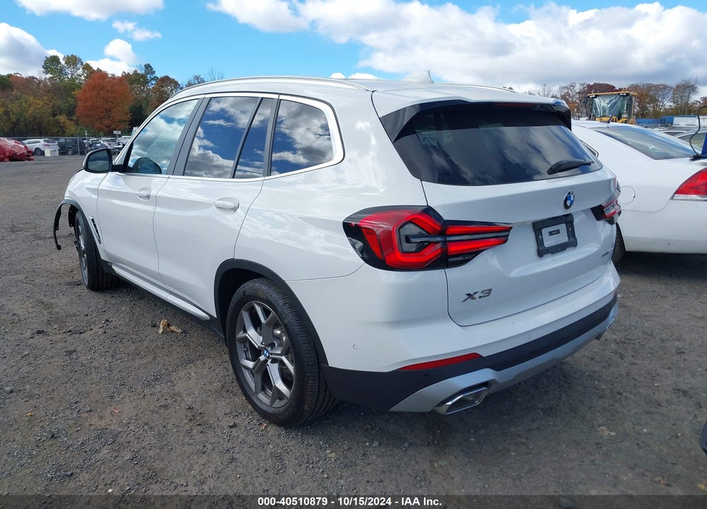 2024 BMW X3 XDRIVE30I VIN: 5UX53DP04R9V92942