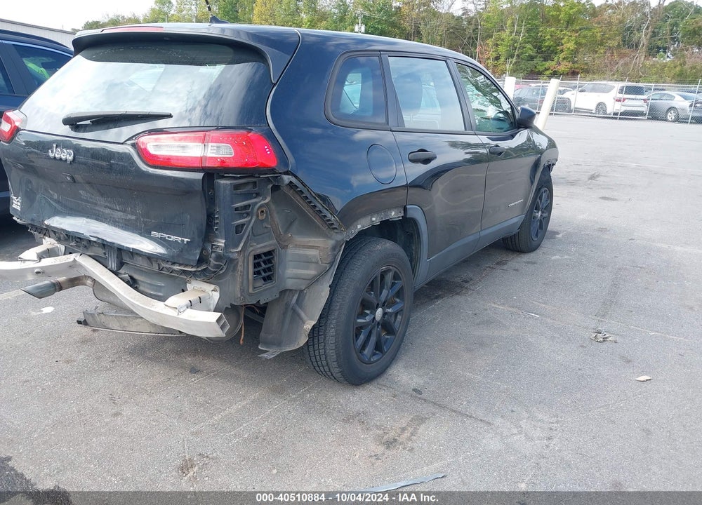 2014 JEEP CHEROKEE SPORT VIN: 1C4PJMAB4EW218689