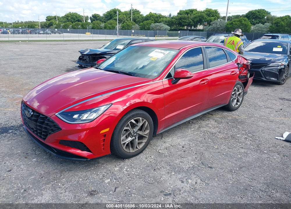 2021 HYUNDAI SONATA SEL VIN: KMHL64JA9MA155099