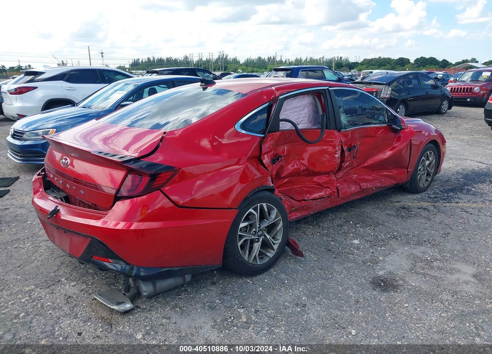 2021 HYUNDAI SONATA SEL VIN: KMHL64JA9MA155099
