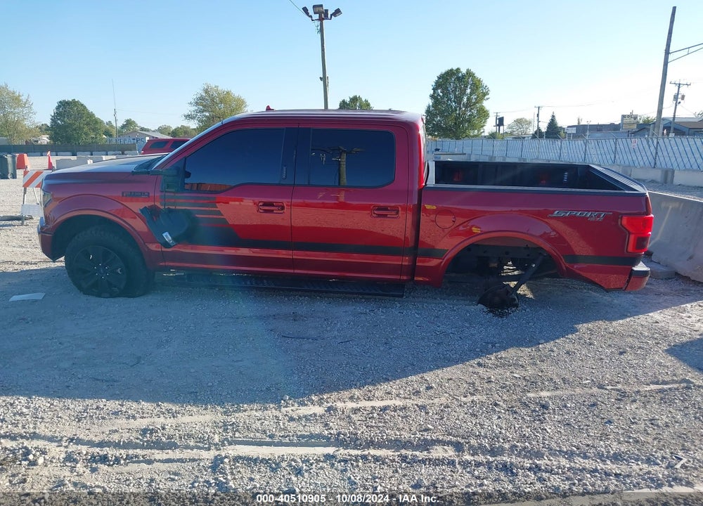 2018 FORD F-150 VIN: 1FTEW1EG8JFA92778