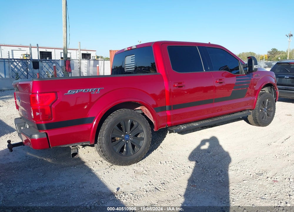 2018 FORD F-150 VIN: 1FTEW1EG8JFA92778