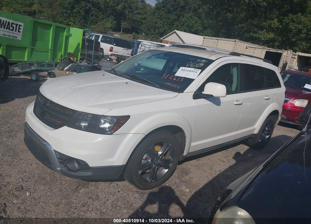2014 DODGE JOURNEY CROSSROAD VIN: 3C4PDCGG4ET312615