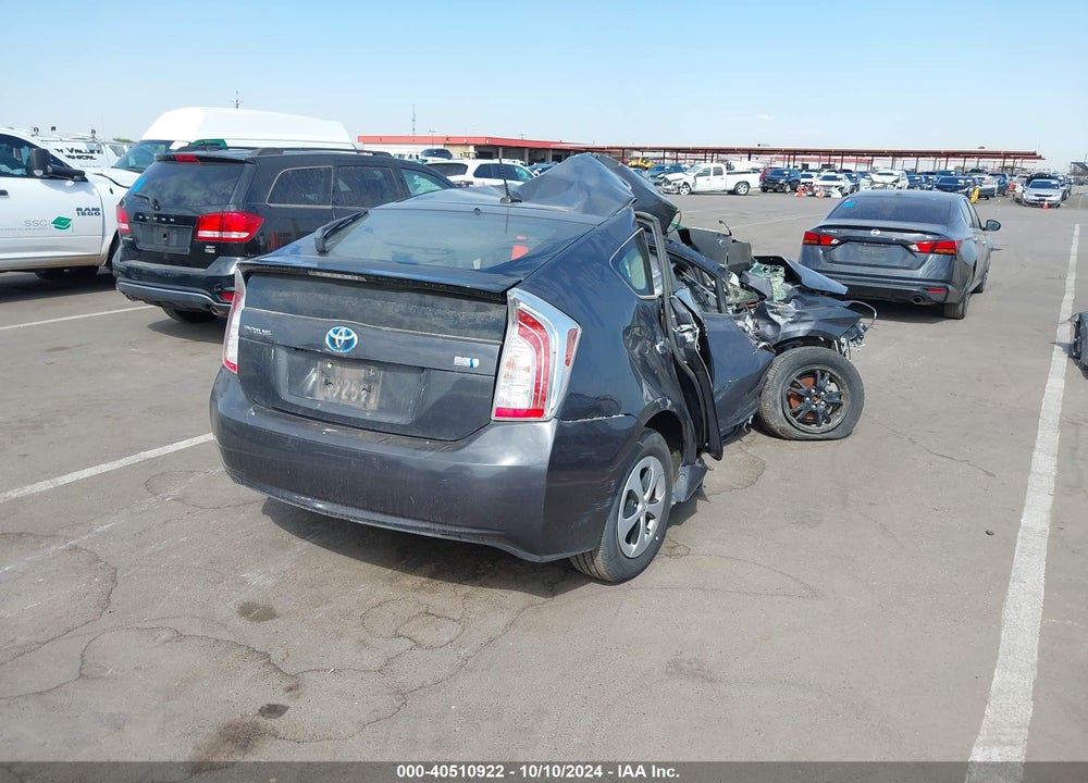 2015 TOYOTA PRIUS THREE VIN: JTDKN3DU1F0435255