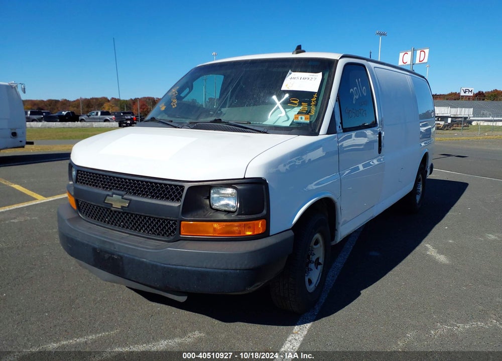 2016 CHEVROLET EXPRESS 2500 WORK VAN VIN: 1GCWGAFF9G1316900