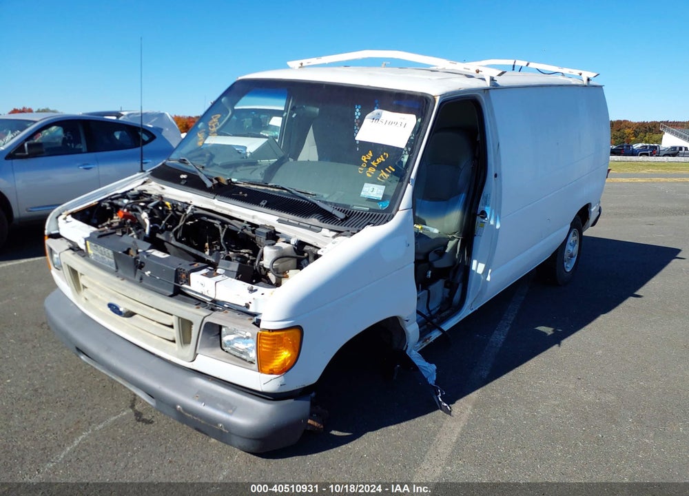 2007 FORD E-250 COMMERCIAL/RECREATIONAL VIN: 1FTNE24L37DA39630
