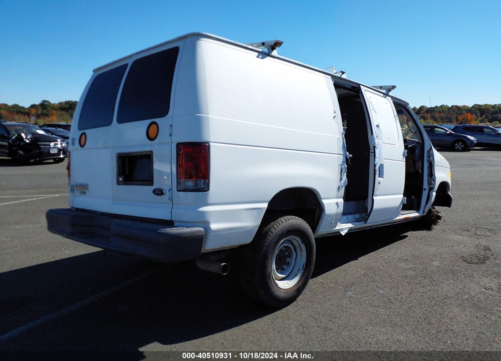 2007 FORD E-250 COMMERCIAL/RECREATIONAL VIN: 1FTNE24L37DA39630
